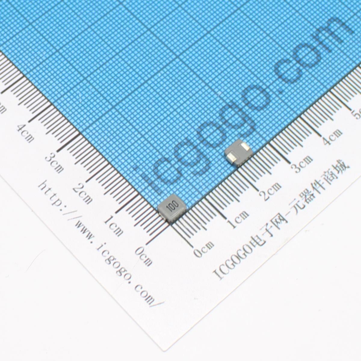 一体成型贴片功率电感 0520 10uH 100 单层线圈 5x5x2mm ±20%